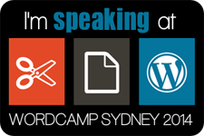 WordCampSydneySpeaker